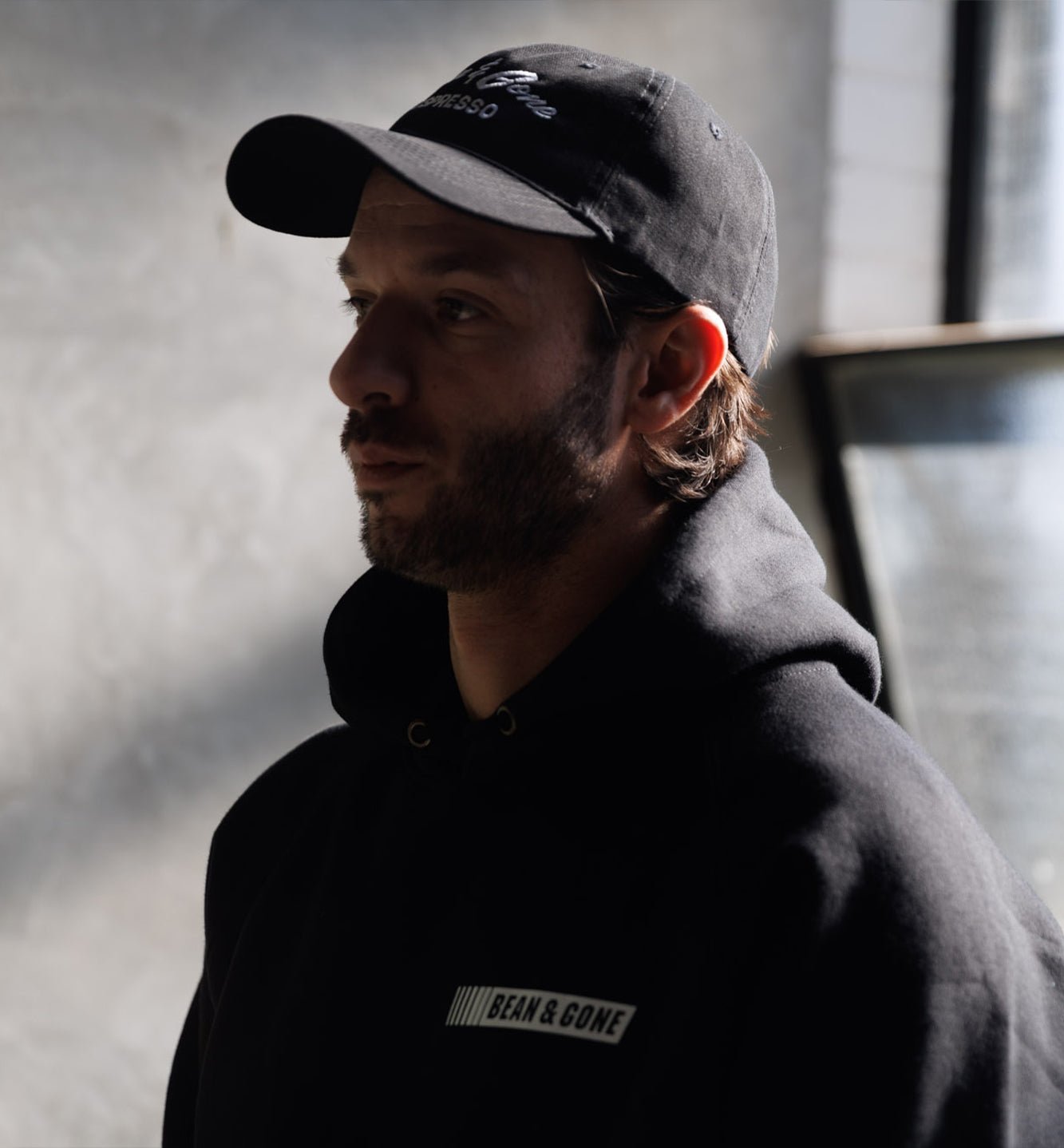 RACER HOODIE - Bean & Gone Espresso