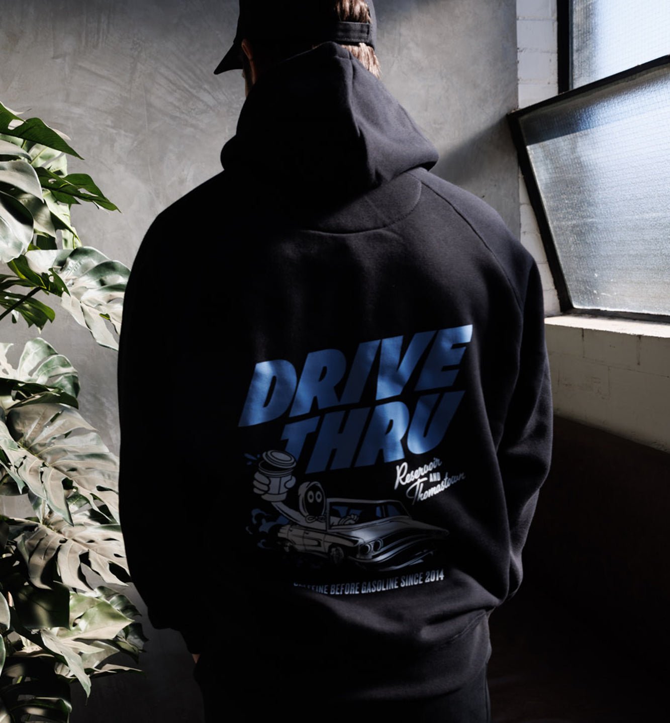 RACER HOODIE - Bean & Gone Espresso