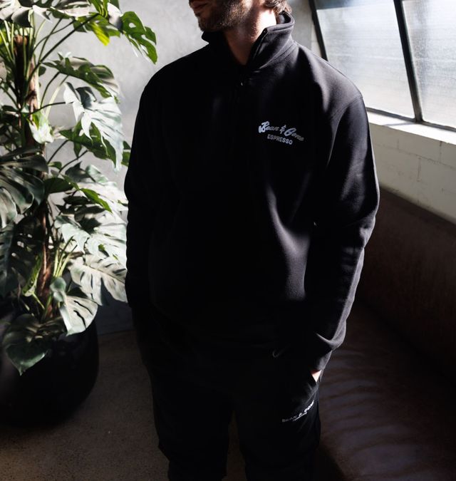 Zip Sweater - Bean & Gone Espresso